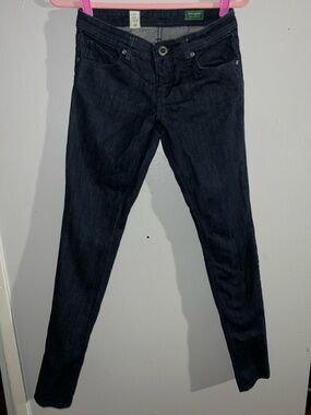 Women's Dark Indigo Skinny Jeans - Sleek Slim Fit